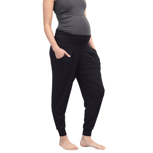 Boob Design Once-On-Never-Off Maternity Easy Pants (Black)
