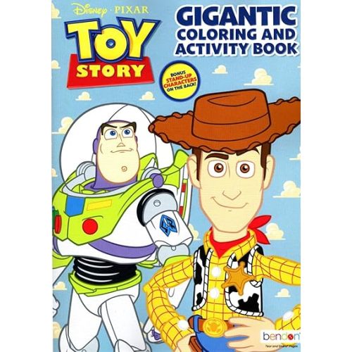 Pixar Disney Toy Story - Gigantic Coloring & Activity Book - 192 Pages