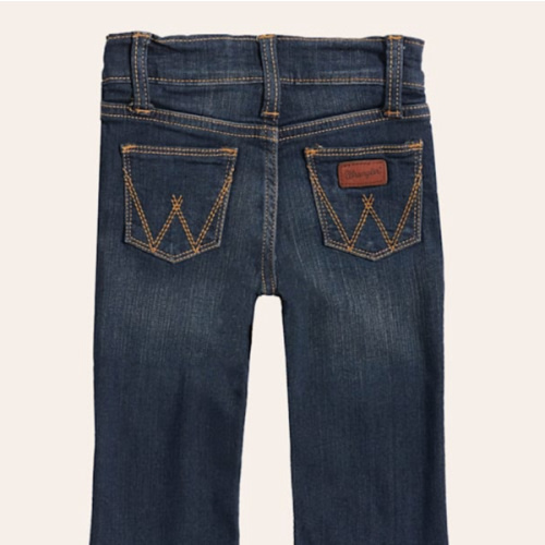 Wrangler Baby Boy Medium Wash Adjustable Waist Jeans