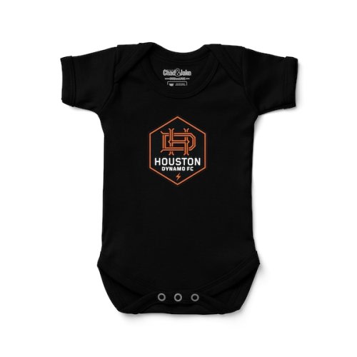 Houston Dynamo FC Chad & Jake Infant Bodysuit - Black
