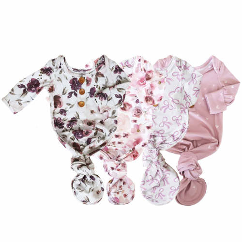 Printed Knot Gowns for Girls | Best Sellers