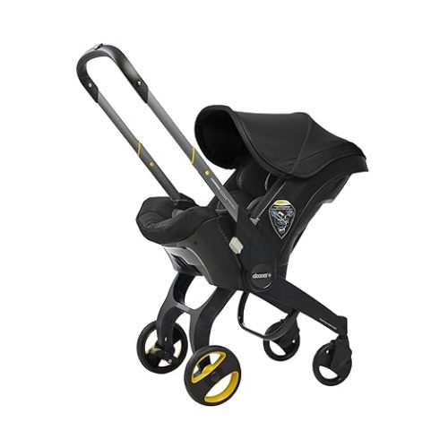 Doona Car Seat & Stroller, Nitro Black - All-in-One Travel System