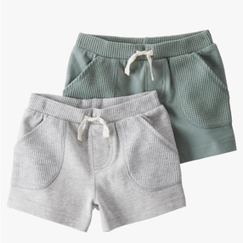 Little Planet by Carter's Unisex-Baby 2-Pack Shorts Made with Organic Cotton
