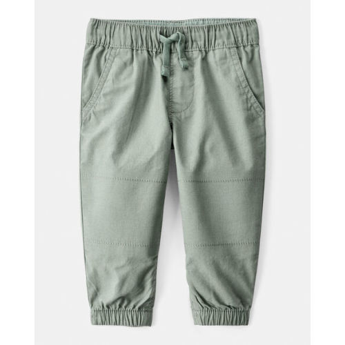 Baby Boy  Cotton Everyday Pull-On Jogger - Green - Carter's | Carter's