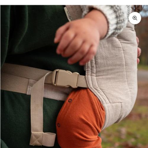 Tan Buckle Baby Carrier | Ergonomic Soft Structured Carrier