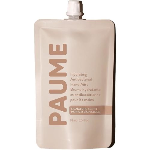PAUME Hand Mist Refill 3oz – With Niacinamide & Aloe for Hydrated Hands Hydrating Hand Mist Refill, Cedar Citrus Rosemary Lavender Essential Oil Scent – 1500 Applications