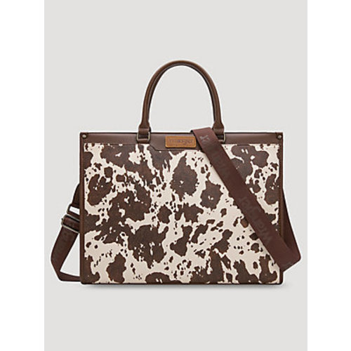 Cowhide Print Laptop Tote | Women's ACCESSORIES | Wrangler®