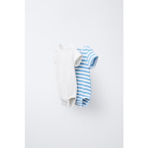 Zara — Two-Pack Waffle Bodysuits