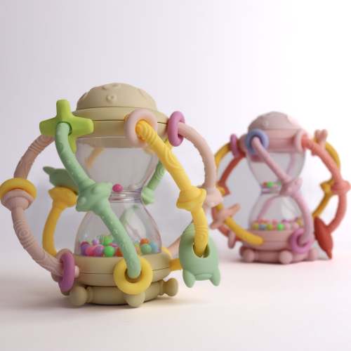 Soothe & Feed Hourglass Rattle Toy - Tuitti Fruiti
