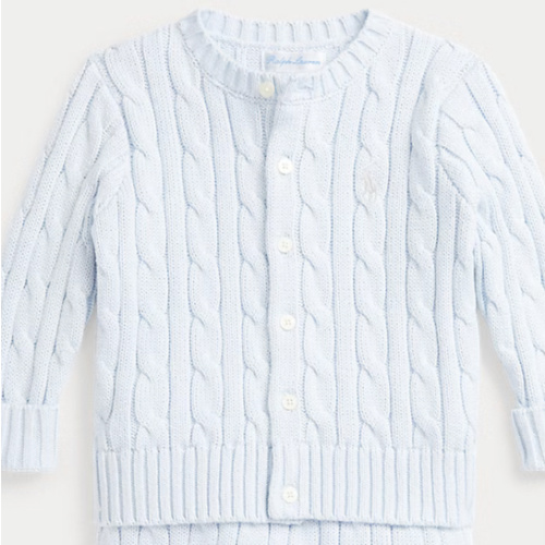 Cable-Knit Cotton Cardigan & Pant for Baby Boys | Ralph Lauren