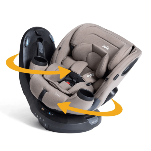 Joie Matcha Spin SI Rotating 3-in-1 Convertible Car Seat - Mocha