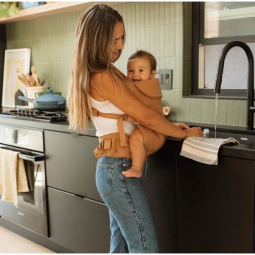 Willow Aerial Carrier- Brown Baby Carriers for Bonding in Style – WildBird