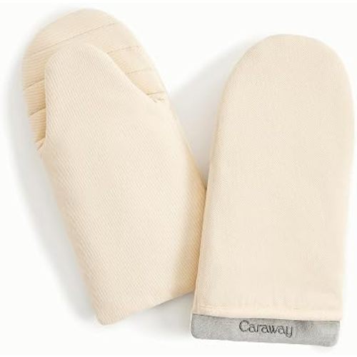 Caraway Oven Mitts, 100% Organic Cotton Oven Mitt Set of 2