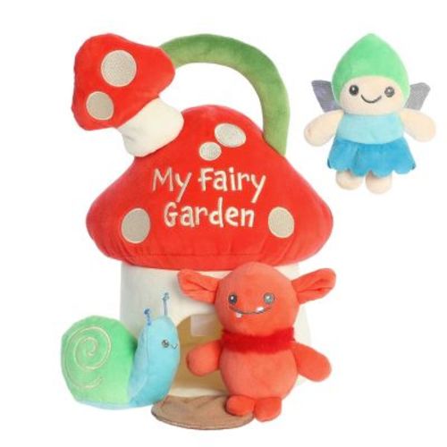 ebba Small My Fairy Garden Baby Talk Engaging Baby Stuffed Animal Red 7.5"