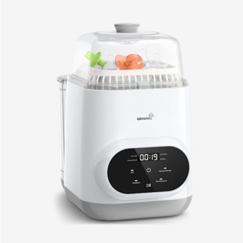 Grownsy EaseClean Bottle Washer Pro | All-in-One Bottle Washer and Sterilizer and Dryer | Baby Bottle Washer for Bottles, Pump Parts & Baby Essentials | Replaces Hand Washing