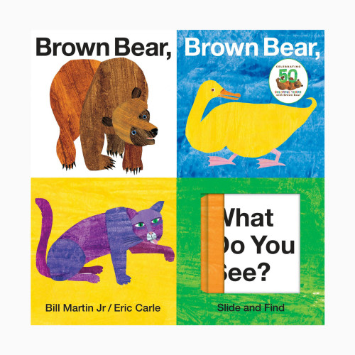 Macmillan Publishers Brown Bear, Brown Bear, What Do You See? Slide and Find
