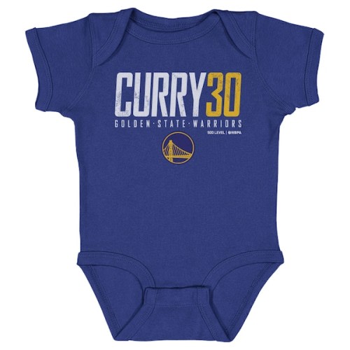 Infant Golden State Warriors Stephen Curry 500 Level Royal Elite Bodysuit