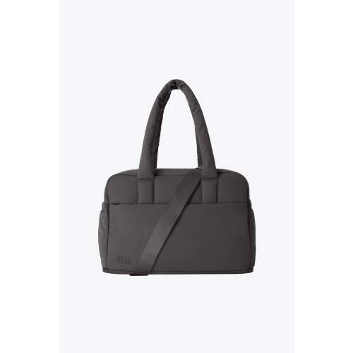BÉIS 'The Air Duffle' in Charcoal - Charcoal Grey Duffle Bag for Travel