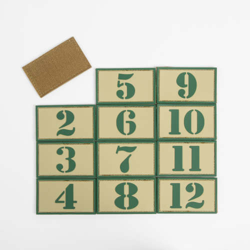 "Numbers Patch Set for Tactical Baby Gear"