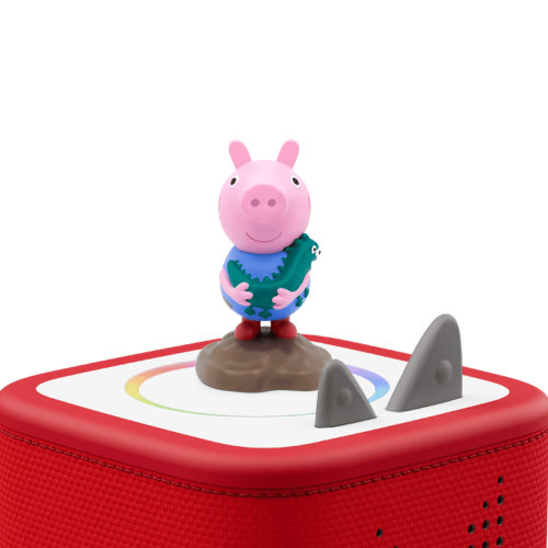 tonies Peppa Pig George Audio Play Figurine for Portable Speaker, Small, Multicolor Plastic, Kids Age 3+