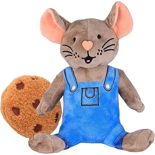 If You Give Mouse a Cookie Plush, 4" Cookie and Mouse Plush 2PCS, Book Buddies Stuffed Animal are The for Children and Teachers