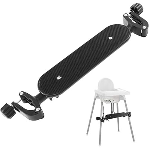 Universal High Chair Foot Rest Adjustable 40cm-48cm Baby Chair Footrest Easy Installation Highchair Pedal for Highchair Babies Toddlers