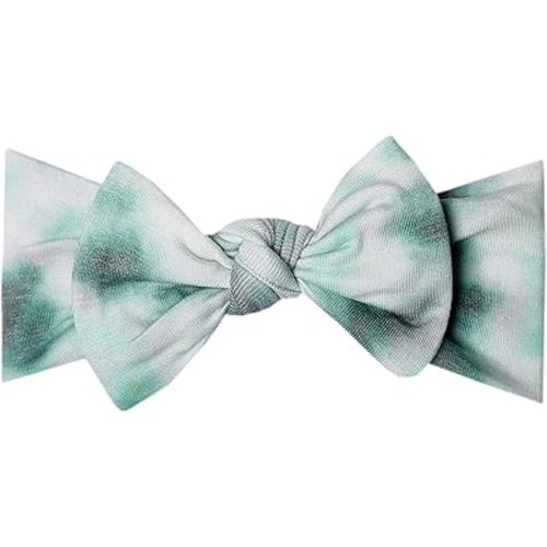 Copper Pearl Baby Bows: Stylish Headbands for Baby Girls, Premium Soft and Stretchy Baby Headbands, Perfect for Newborns, Trendy Designs - Bahama