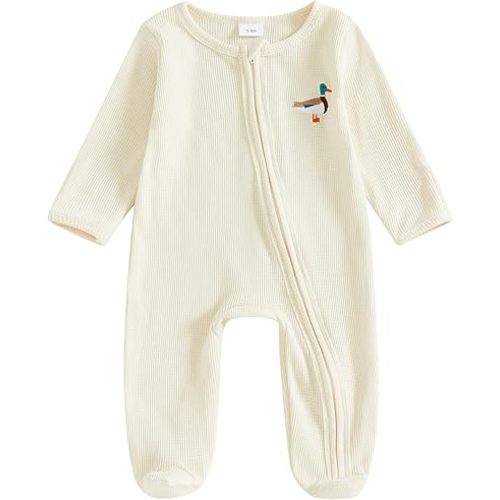 Newborn St Patricks Day Baby Boy Outfit Irish Onesie Footie Romper Infant Jumpsuit Cute Spring Clothes With Hat