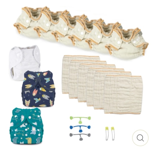 Try Both Cloth Diaper Kit Size Newborn