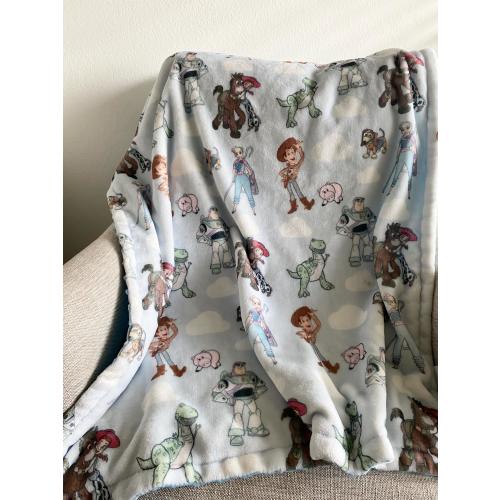 Toy Friends Stroller Blanket Magical Friends Stroller Blanket for Kids Minky Blanket with Stroller Ties Baby Blanket Gift for Baby Minky Dot