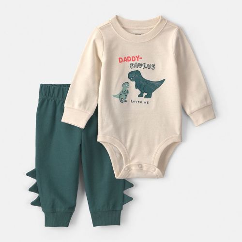 Baby Boy Carter's 2-Piece Long-Sleeve Bodysuit & Pant Set
