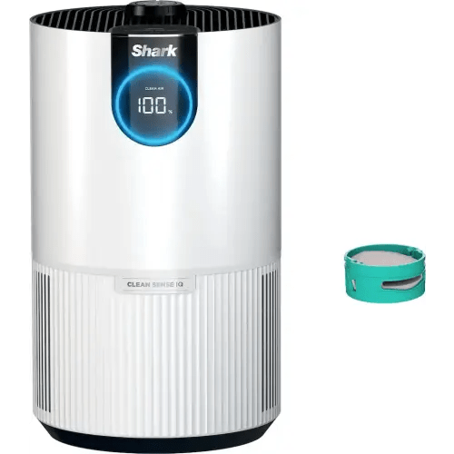 Shark CleanSense™ Air Purifier with Odor Neutralizer Technology, covers 500 sq.ft. Captures 99.98% of airborne particles White HP135 - Best Buy