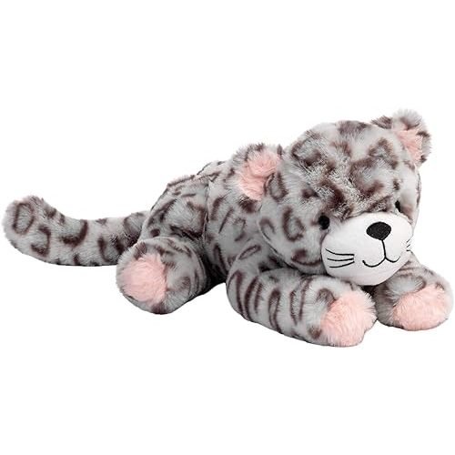 Lambs & Ivy Happy Jungle Plush Leopard Stuffed Animal Toy - Pink/Gray - Cleo