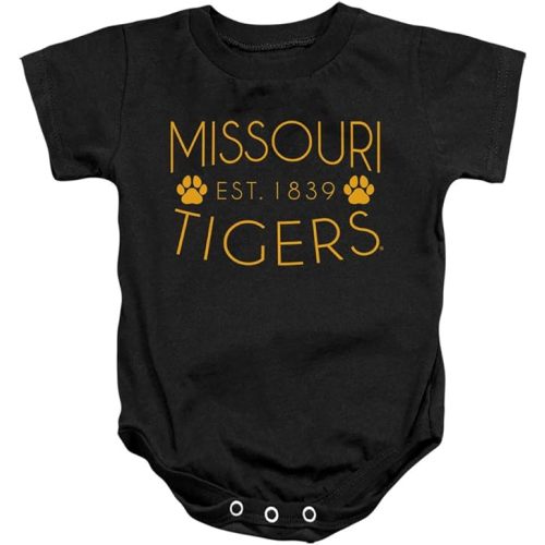 University of Missouri Official Simple Unisex Infant Snap Suit for Baby