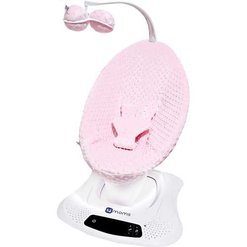HandMade UPPAbaby Mamaroo Rockaroo 4mom Insert  Cover for Newborn Infant  Swing Replacement Toy Balls Liner for Swing Pink Minky Baby Girl