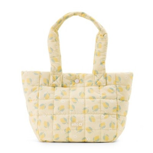 Ello Puffer Lunch Tote Lemon Yellow