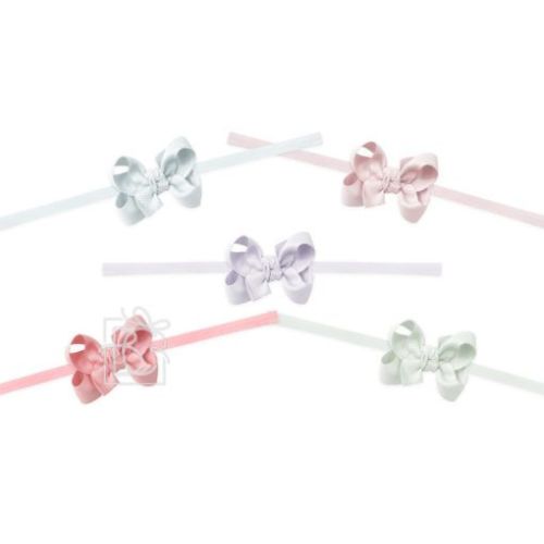 Satin Double Knot Bow on Clip