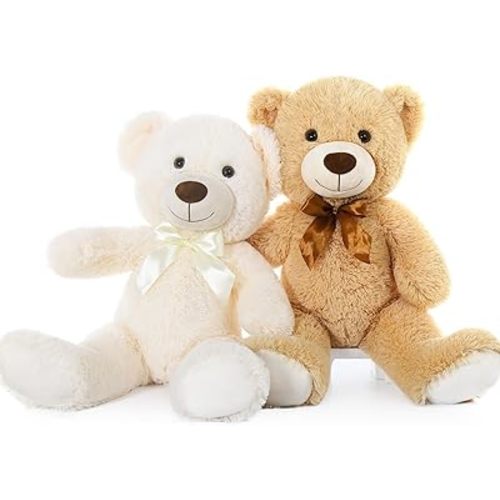 MorisMos Teddy Bear Stuffed Animals, 20" Bulk Teddy Bears Plush for Kids, Medium Size Bears for Baby Shower