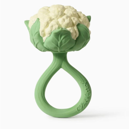 Cauliflower Rattle Toy | Botanic and Luxe