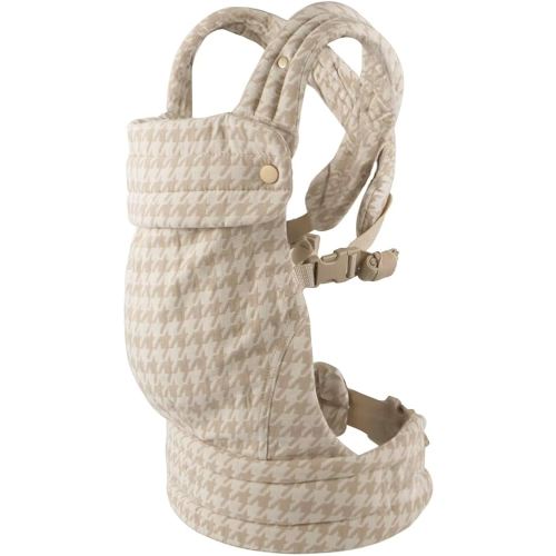 Ergonomic Baby Carrier Newborn to Toddler, Lightweight & Breathable Cotton Infant Carrier for Hands Free Comfort (Houndstooth)