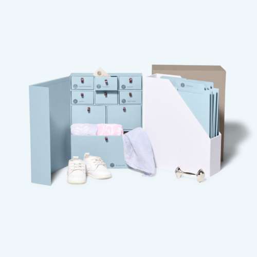 Baby Deluxe Keepsake Box - Sky Blue