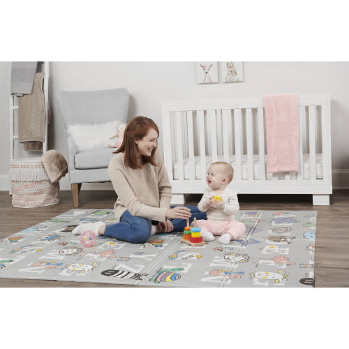 Regalo 71-in x 77-in Gray Foam Indoor Play Mat