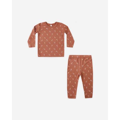 Bamboo Pajama Set || Candy Canes – Quincy Mae