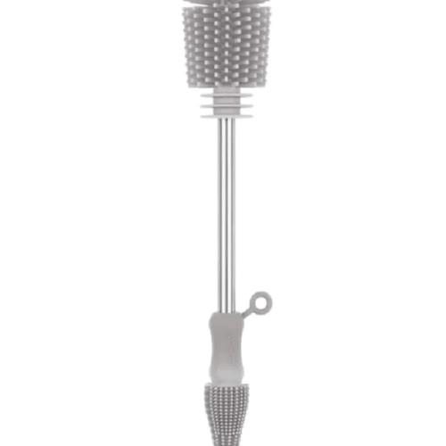 Haakaa Double-Ended Brush - Silicone Bottle Cleaner