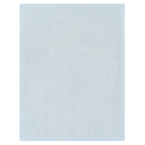 Harborview Herringbone Sky Mini Blanket