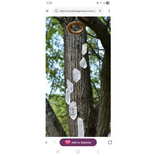 7 Piece Quartz Point Mobile