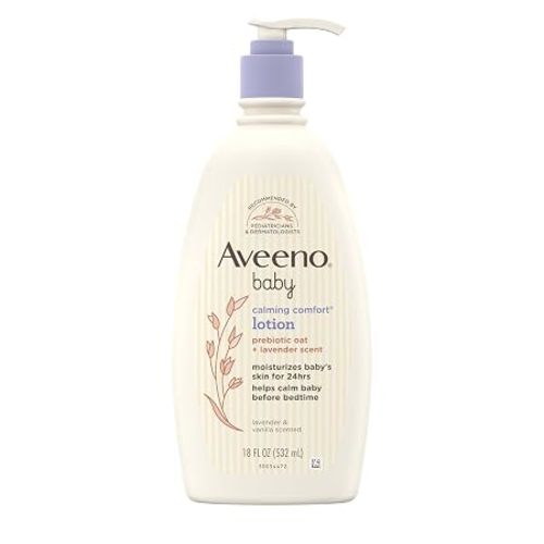 Aveeno Baby Calming Comfort Moisturizing Body Lotion, 18 fl. oz