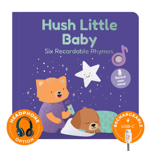 Cali's Books Hush Little Baby Recordable Sound Book