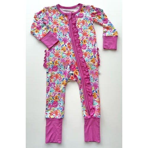 Korrie Ruffle Convertible Footie