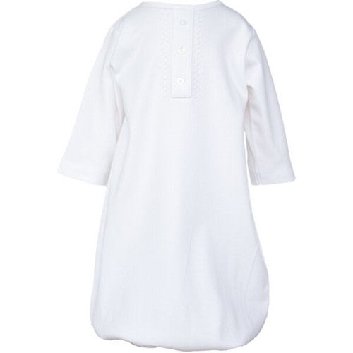 Layette Gown, White - Cuclie | Maisonette